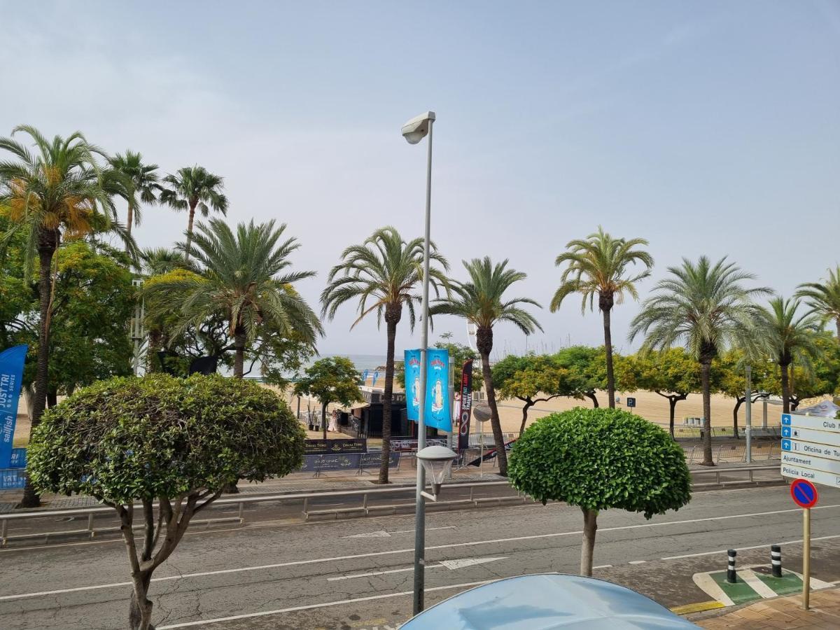 Apartamento Primera Linea Mar Cambrils Cerca Puerto Bagian luar foto