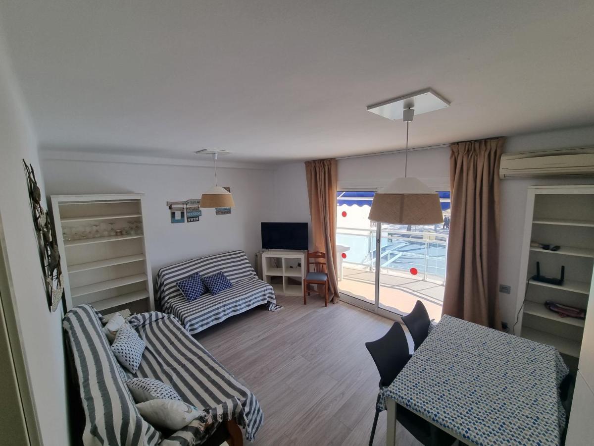Apartamento Primera Linea Mar Cambrils Cerca Puerto Bagian luar foto